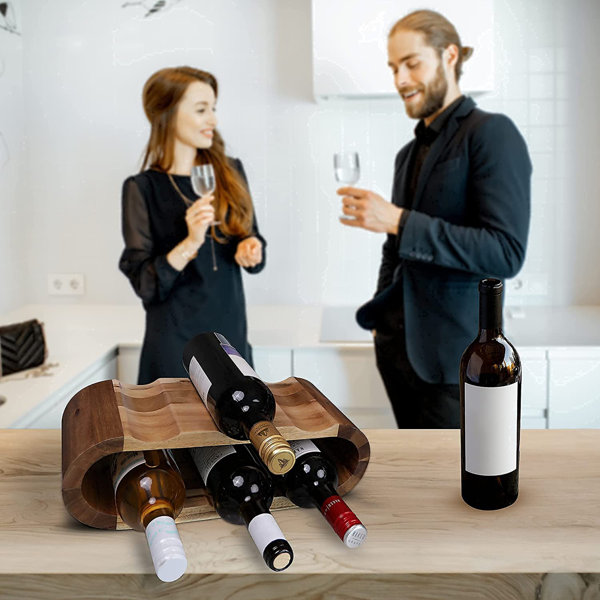 Millwood Pines Bernon 6 Bottle in Natural Wayfair Canada